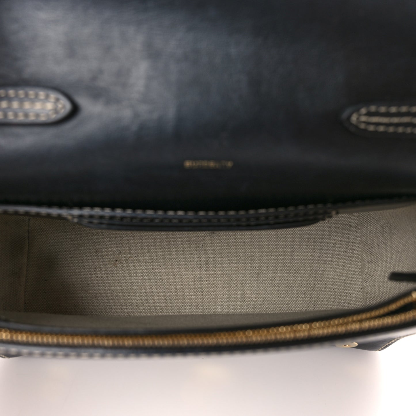 Calfskin Horseferry Print Small Crossbody Bag Black