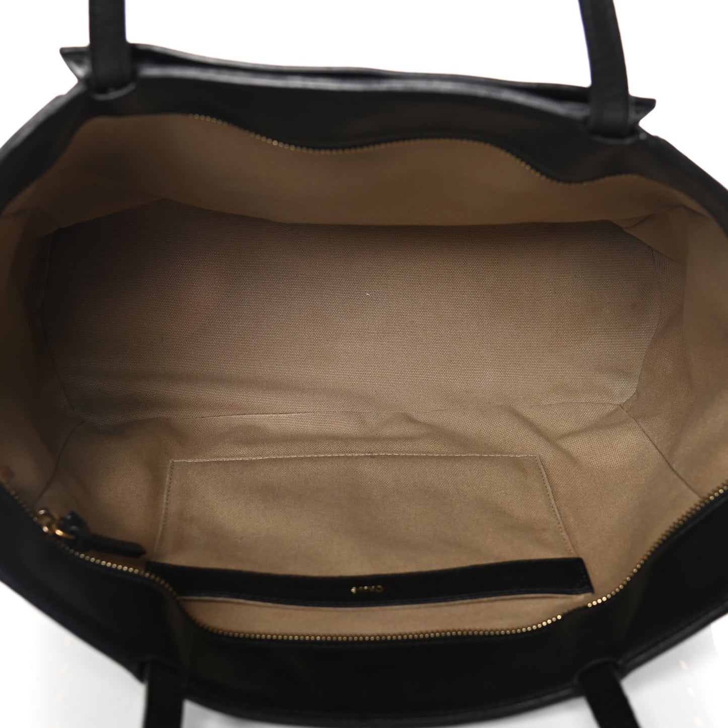 Calfskin Studded Isa Tote Black