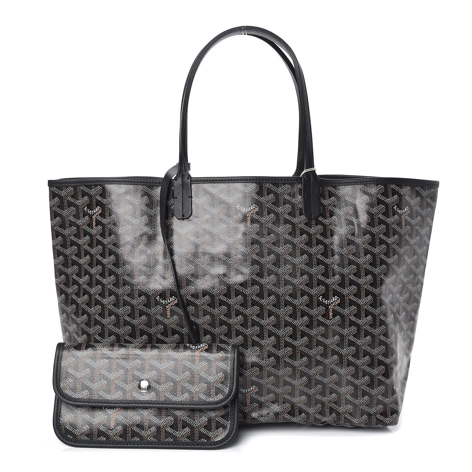 Goyard Goyardine Saint Louis PM Black 1 of 11