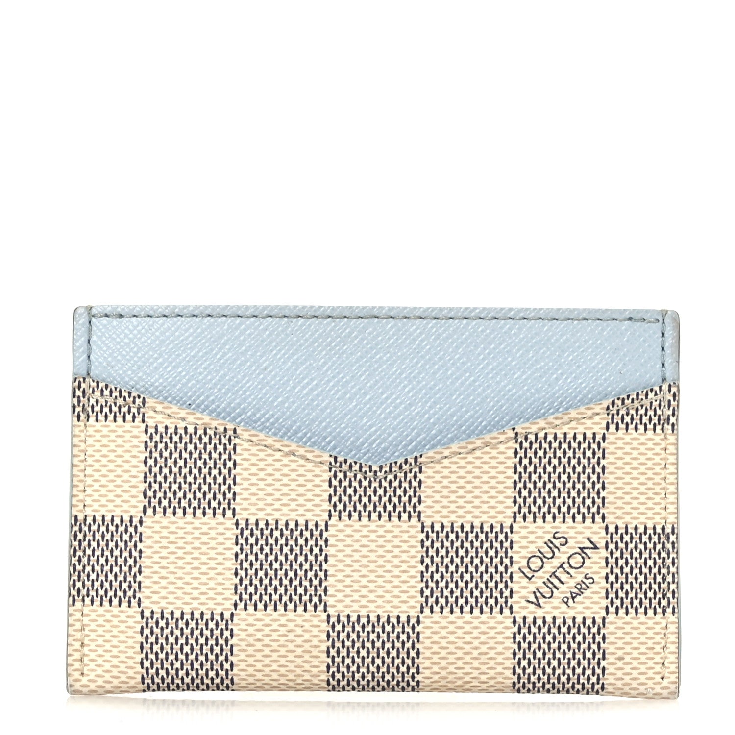 Louis Vuitton Damier Azur Daily Card Holder Olympe Blue 1 of 7