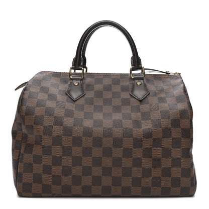 Louis Vuitton Damier Ebene Speedy 30 1 of 16