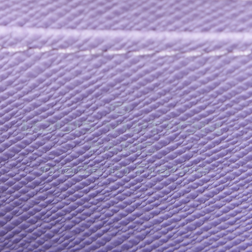 Louis Vuitton Monogram Multicolor Zippy Coin Purse Black Violet 8 of 8
