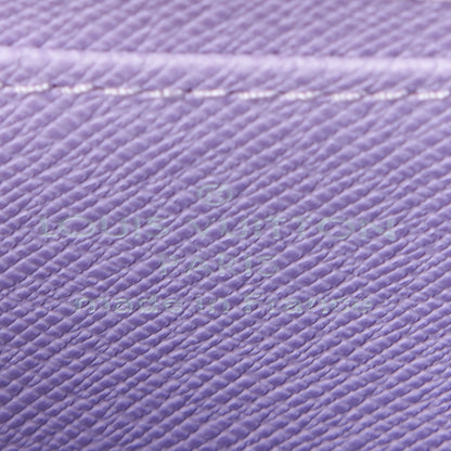 Louis Vuitton Monogram Multicolor Zippy Coin Purse Black Violet 8 of 8