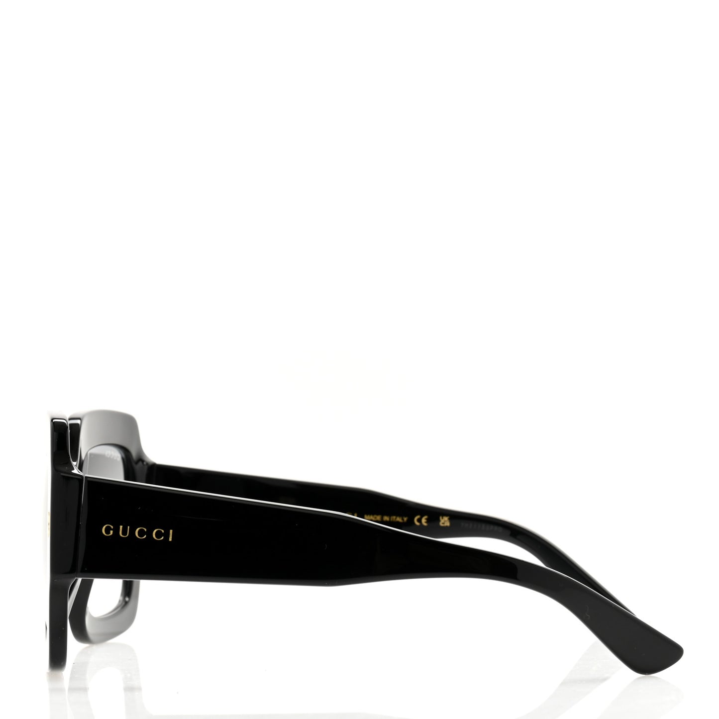 Acetate Square Sunglasses GG1111S Black