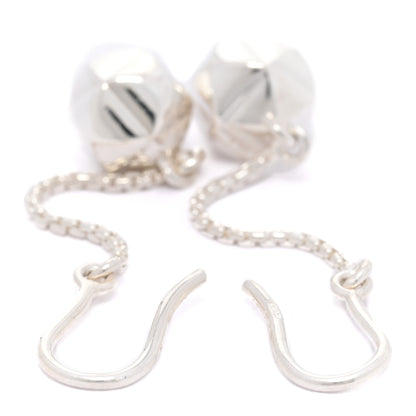 Hermes Sterling Silver Medor Drop Earrings 3 of 5