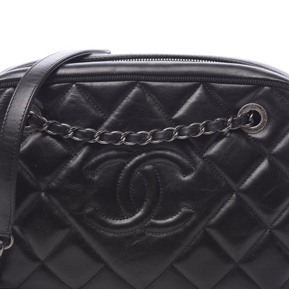 Chanel Calfskin Quilted Small Ballerine Camera Case Black 8 of 11