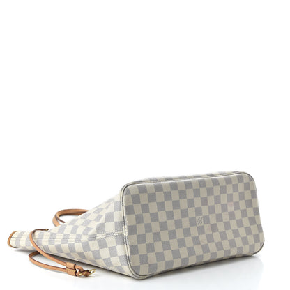 Louis Vuitton Damier Azur Neo Neverfull MM Rose Ballerine 4 of 11
