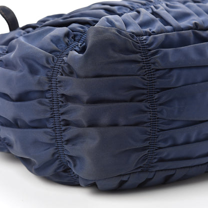 Prada Tessuto Nylon Gaufre Tote Bleuette 9 of 16