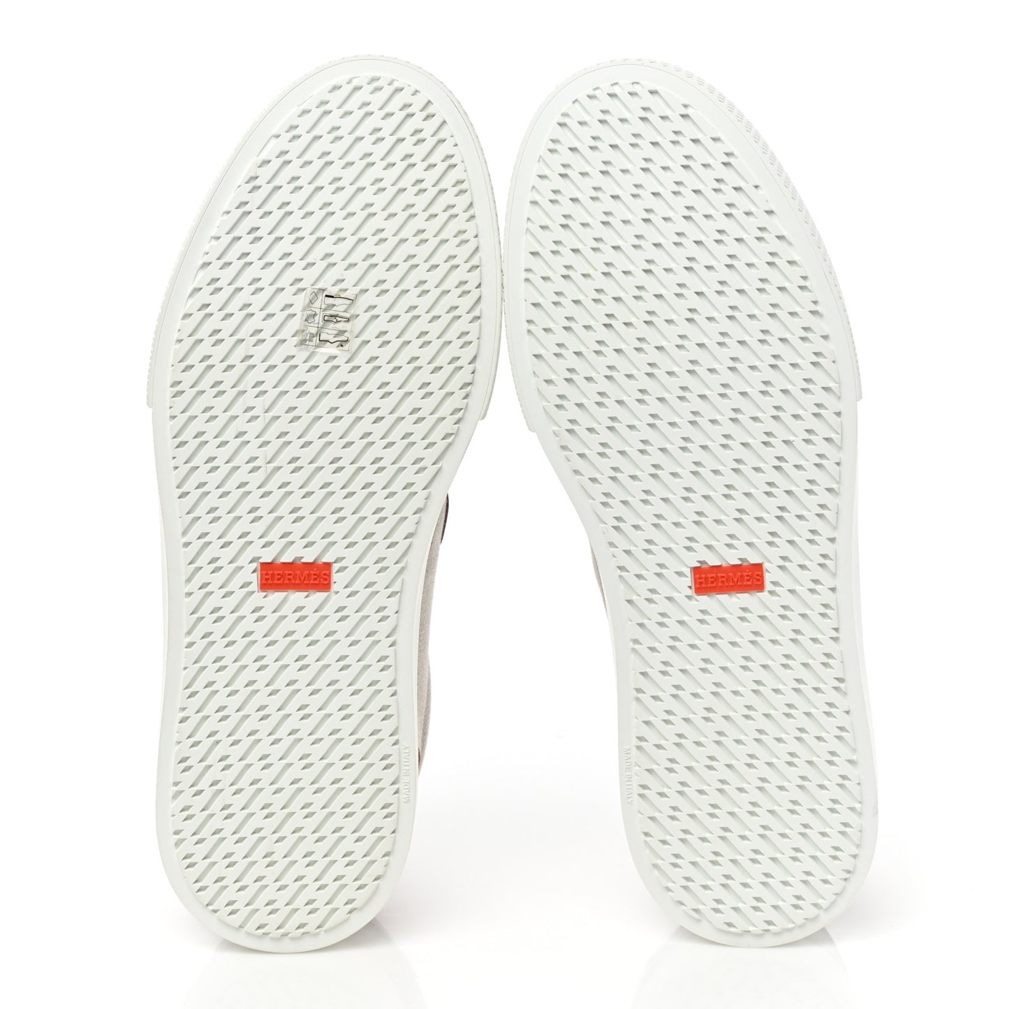 Calfskin Canvas Day Sneakers 44 Gold White