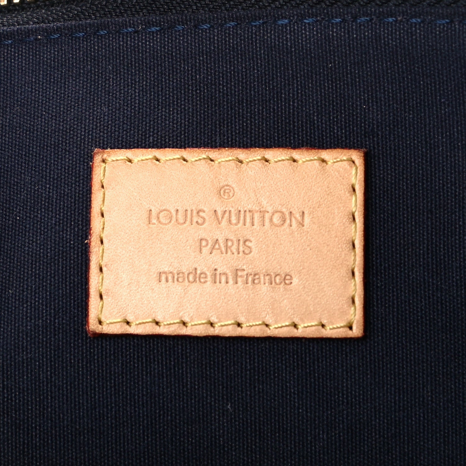 Louis Vuitton Vernis Alma PM Blue Infini 6 of 10