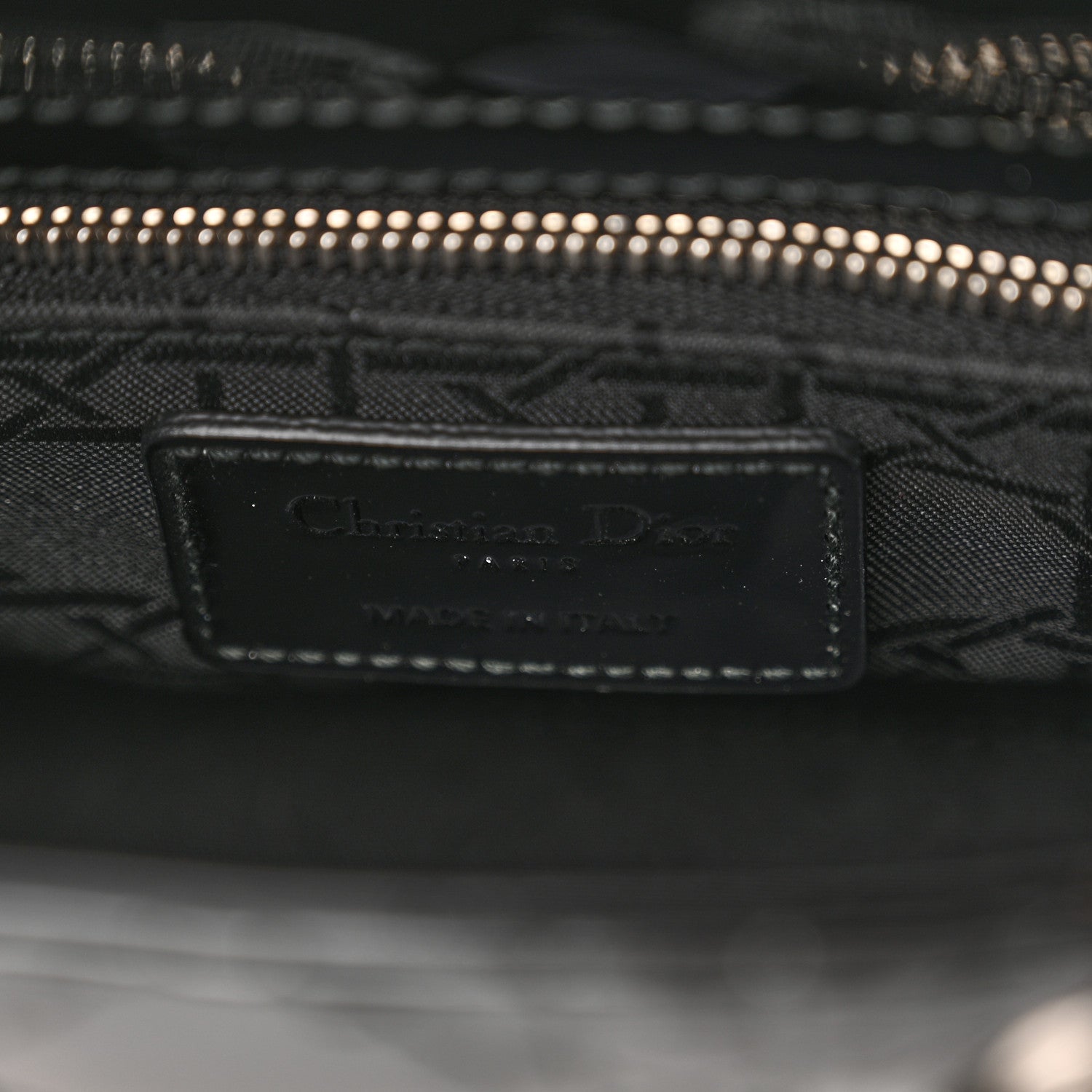 Christian Dior Patent Cannage Mini Lady Dior Black 7 of 11