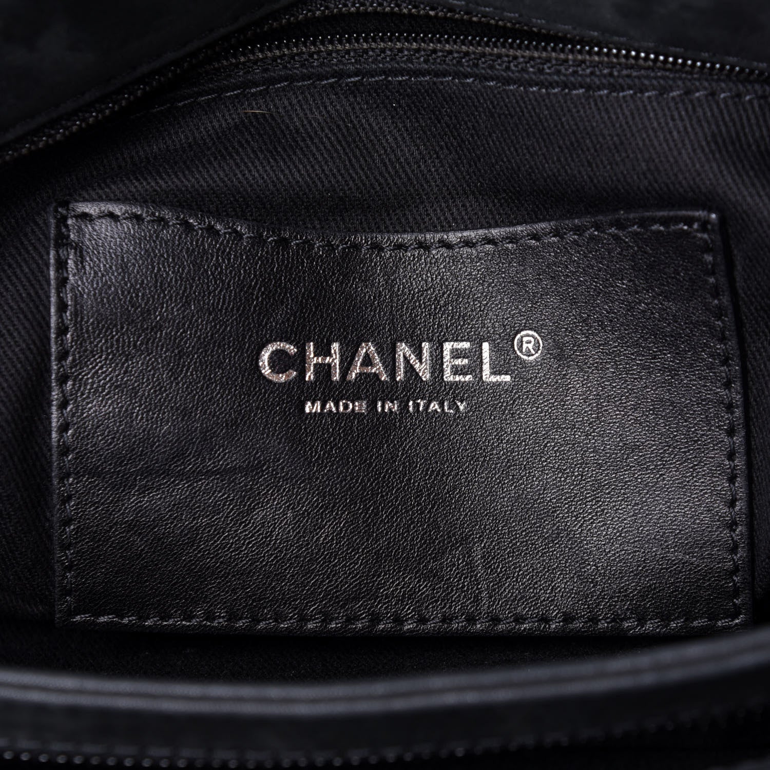 Chanel Aged Calfskin Medium Just Mademoiselle Bowling Bag Black 6 of 10