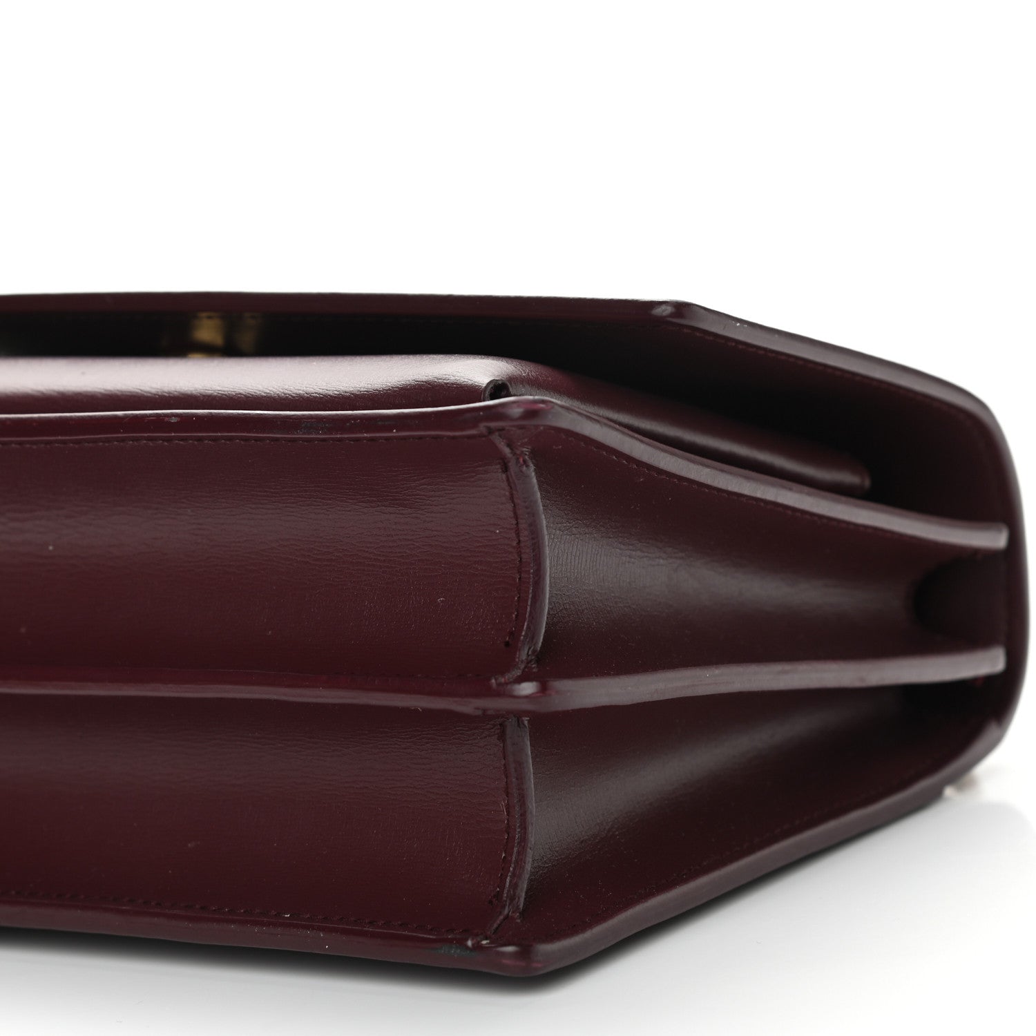 Saint Laurent Calfskin Medium Monogram Sunset Pallisandre 11 of 15