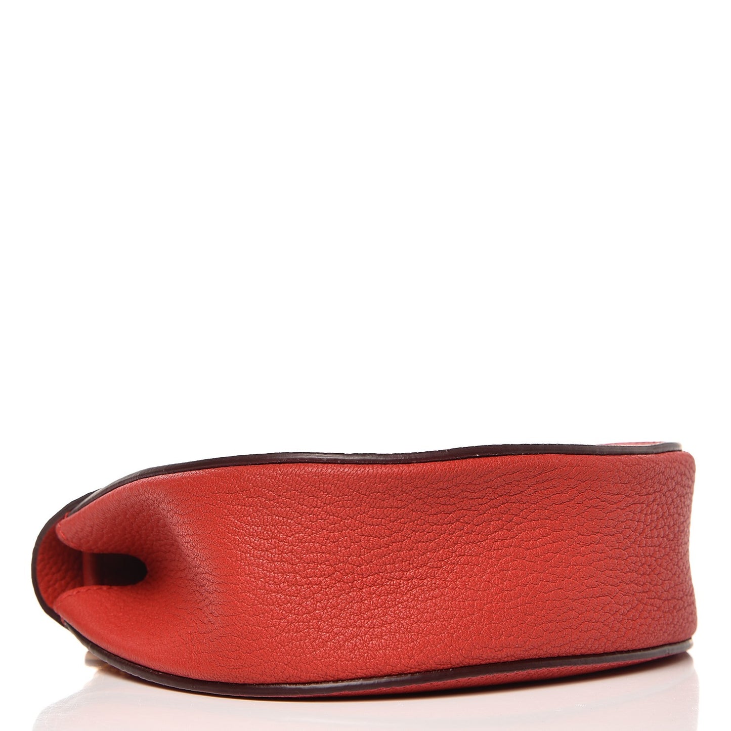 Grained Lambskin Mini Drew Shoulder Bag Plaid Red