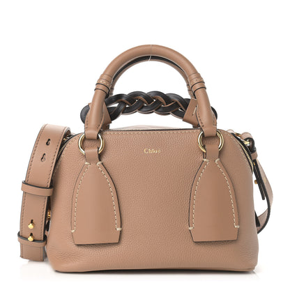 Chloe Calfskin Small Daria Cement Brown 1 of 10