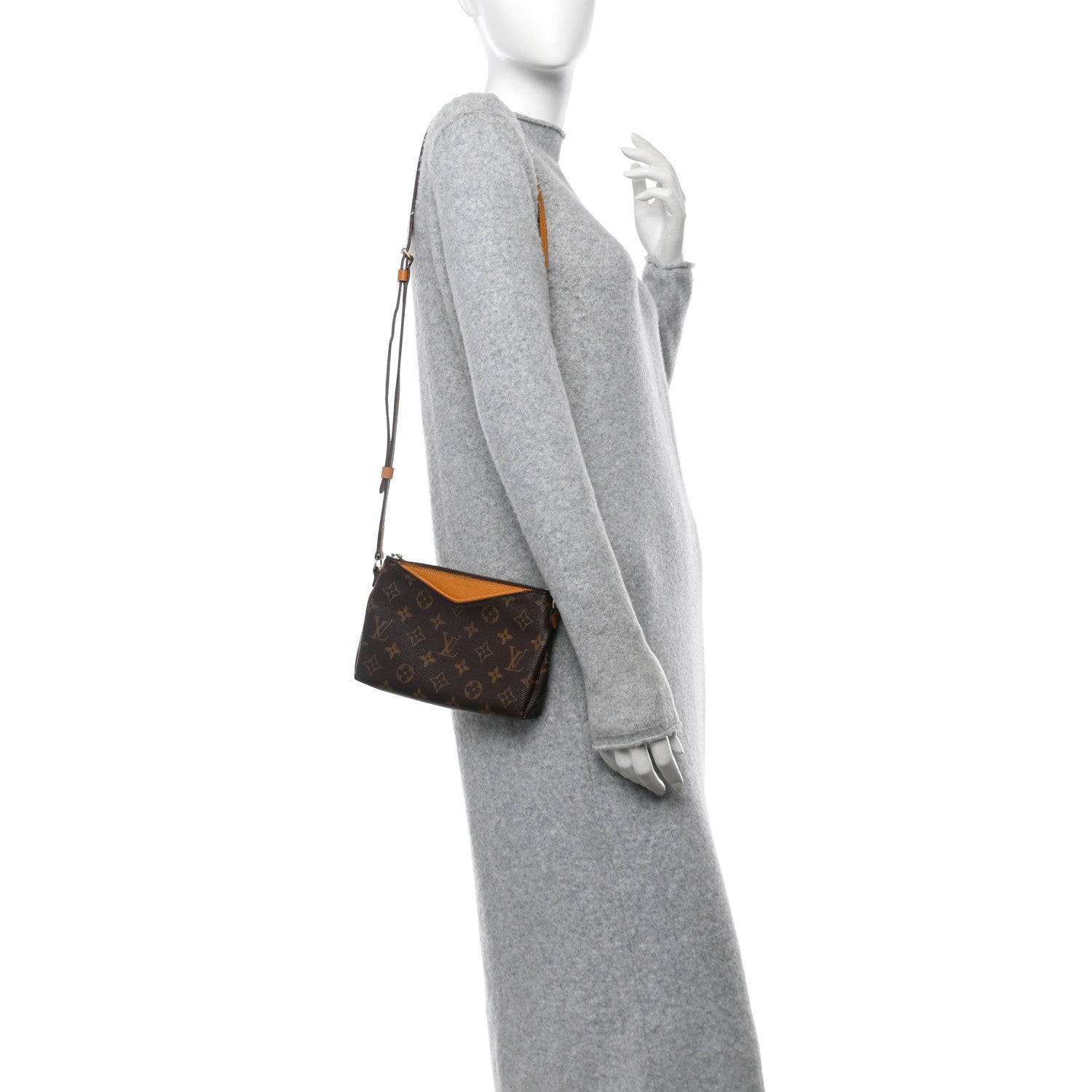 Louis Vuitton Monogram Pallas Clutch Saffron 2 of 11
