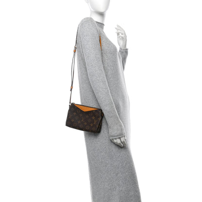 Louis Vuitton Monogram Pallas Clutch Saffron 2 of 11
