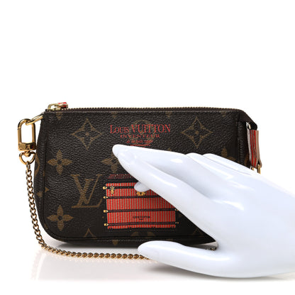 Louis Vuitton Monogram Trunks and Locks Mini Pochette Accessories 2 of 7