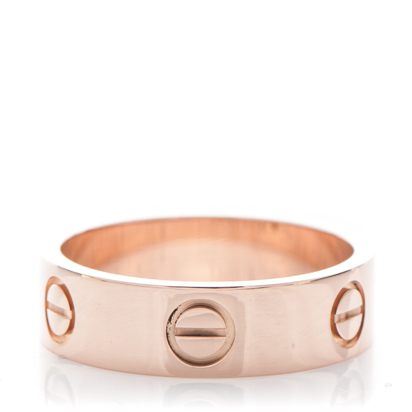 Cartier 18K Pink Gold 5.5mm LOVE Ring 54 7 1 of 4