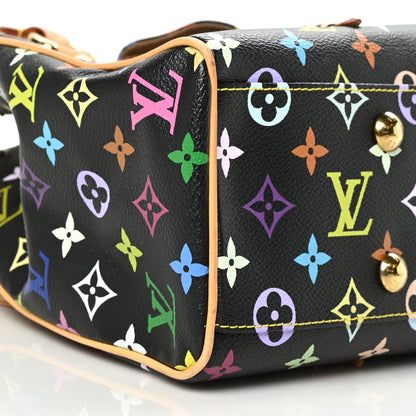 Louis Vuitton Monogram Multicolor Aurelia MM Black 8 of 8