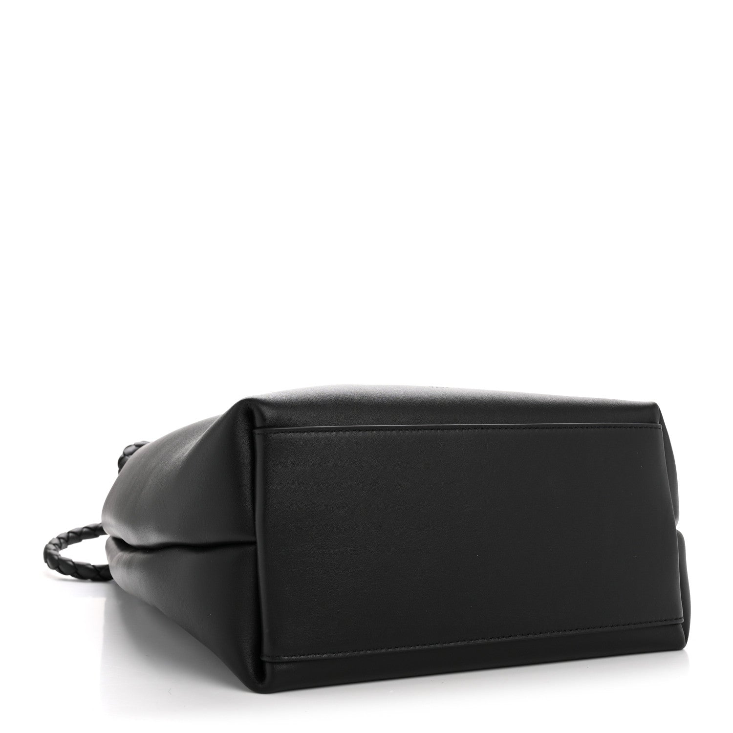 Bottega Veneta Silky Calfskin Small Andiamo Bucket Bag Black 4 of 12
