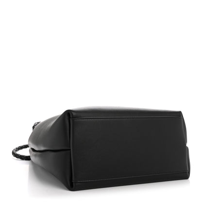Bottega Veneta Silky Calfskin Small Andiamo Bucket Bag Black 4 of 12