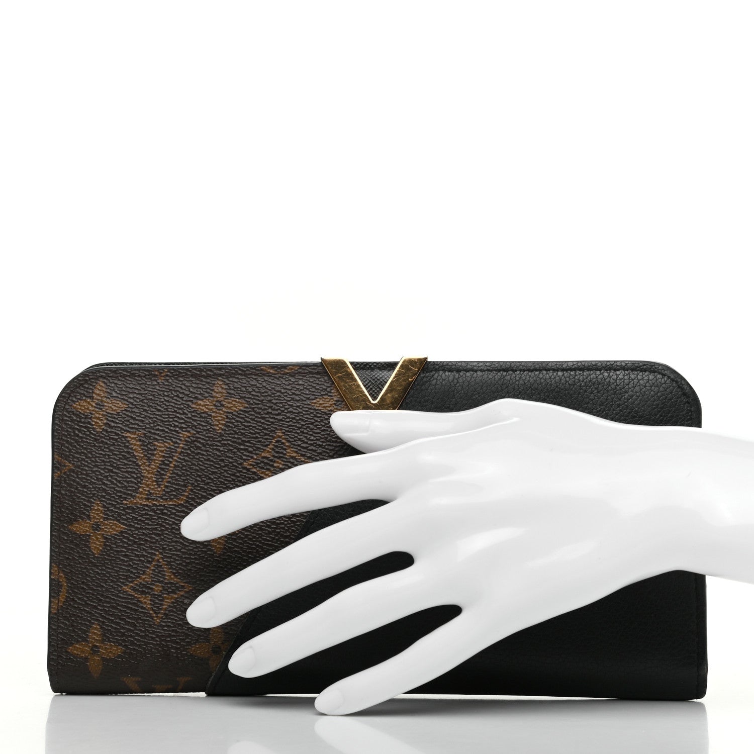 Louis Vuitton Monogram Monogram Kimono Wallet Black 2 of 7