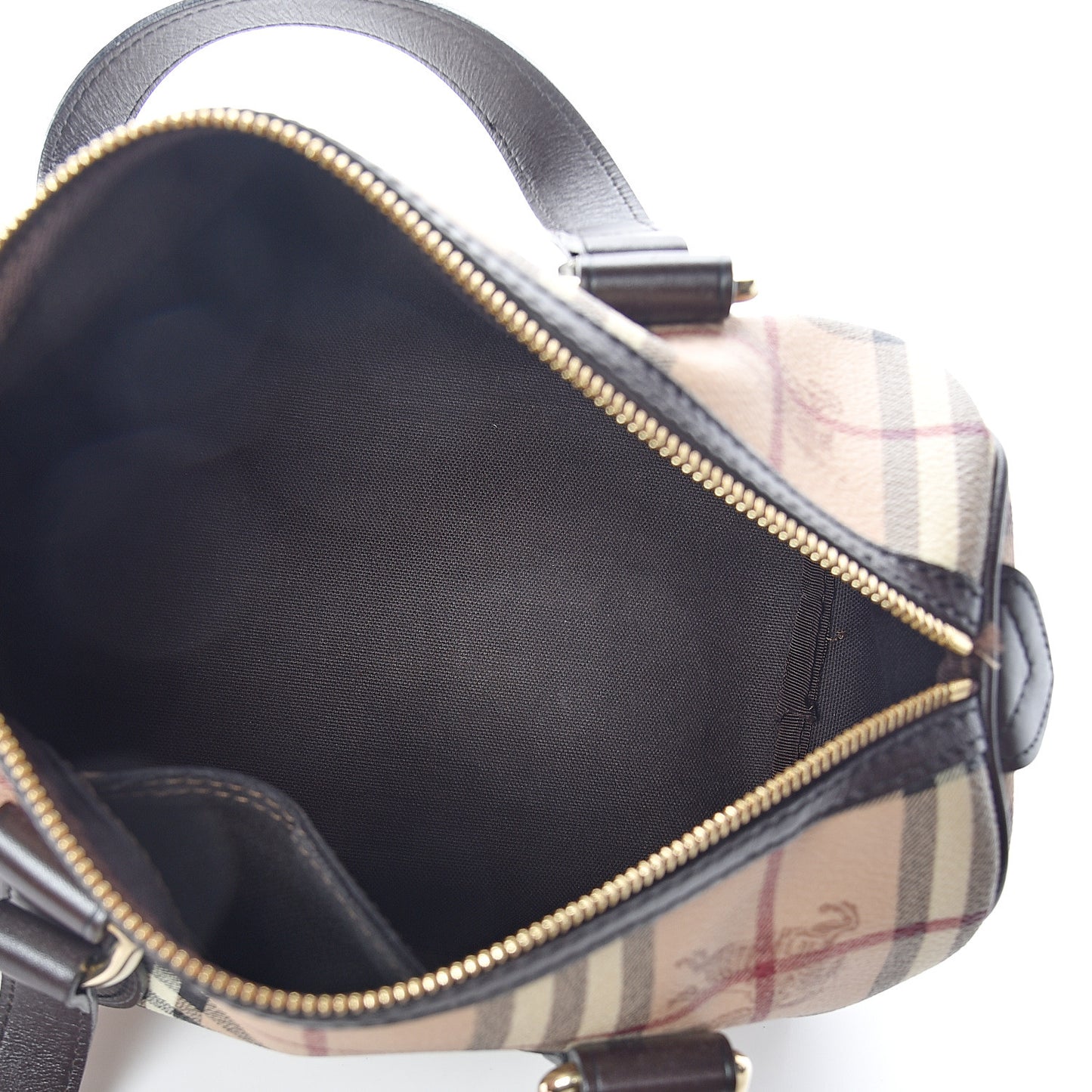 Haymarket Check Small Chester Bowling Bag Chocolate