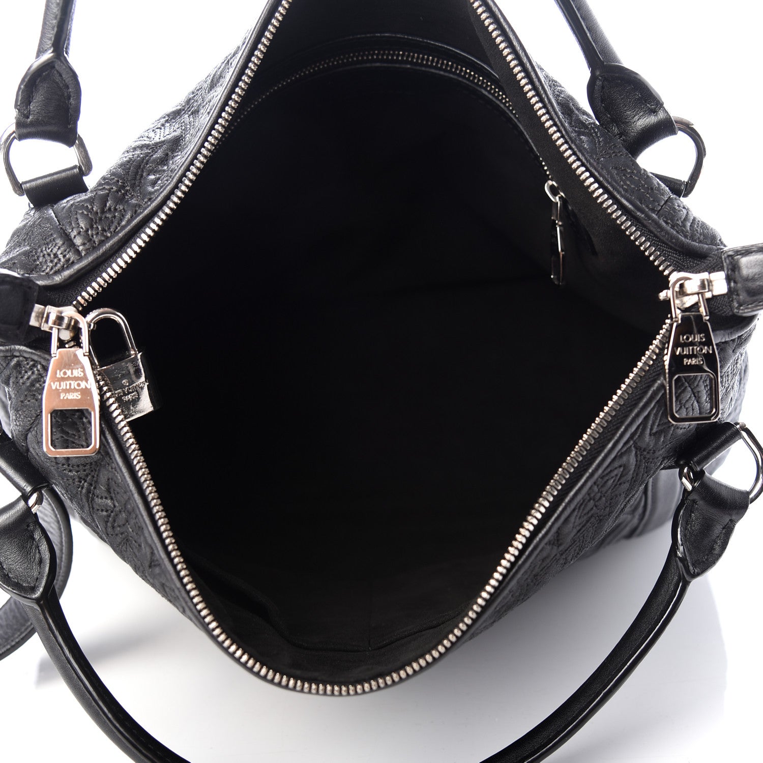Louis Vuitton Monogram Lambskin Antheia Ixia PM Black 5 of 10