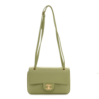 Chanel Grained Calfskin Mini Souplissimo Maxi Flap Green 1 of 11