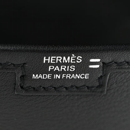 Hermes Swift Lizard Jige Touch Duo Clutch Black Ombre 7 of 7