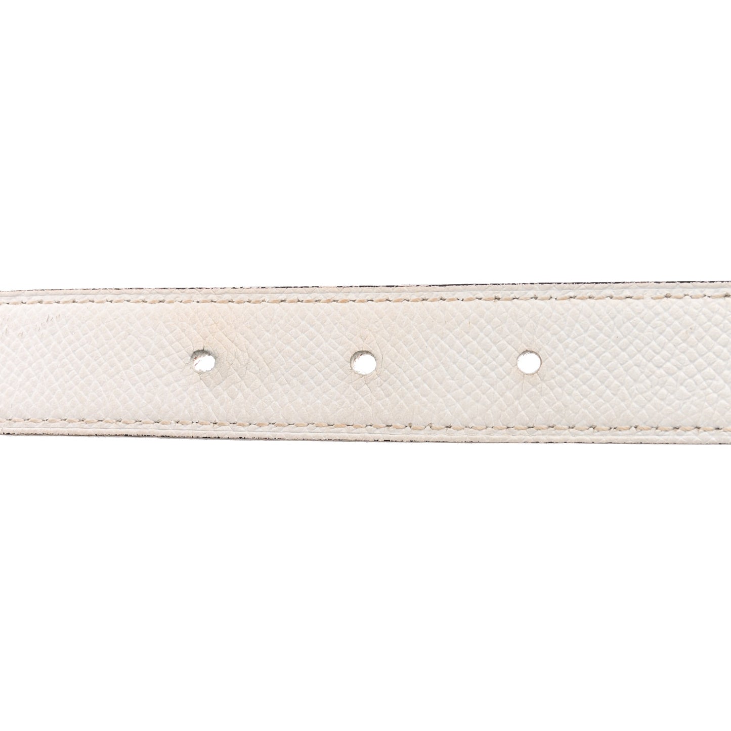 Epsom Swift 32mm Belt Strap 80 32 White Gold