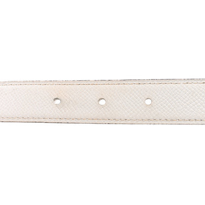 Hermes Epsom Swift 32mm Belt Strap 80 32 White Gold 3 of 7