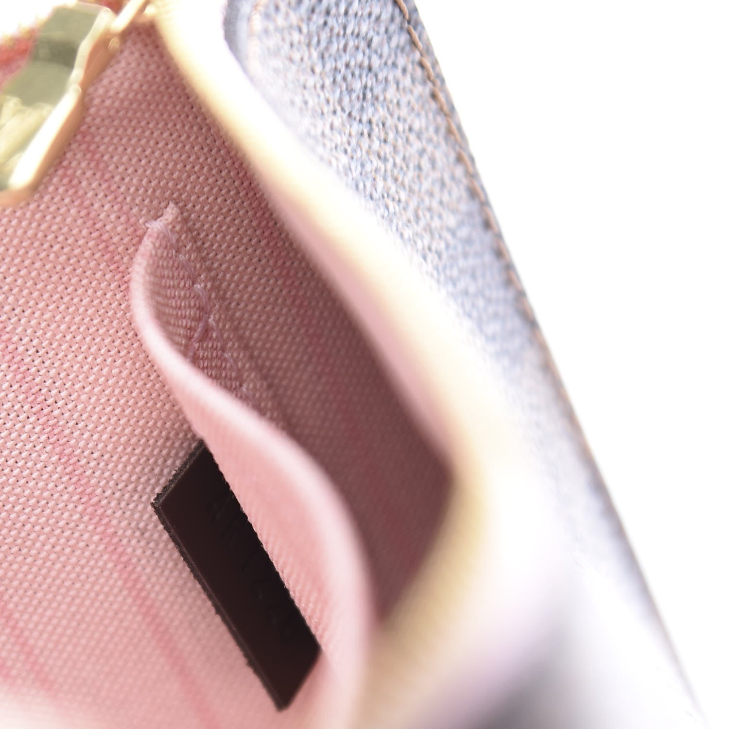 Louis Vuitton Damier Ebene Neverfull MM GM Pochette Rose Ballerine 6 of 8