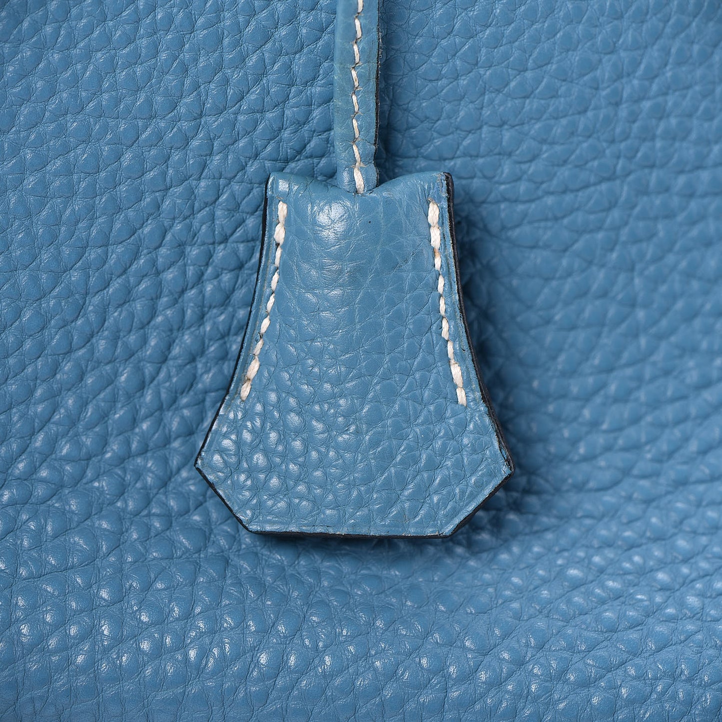 Taurillon Clemence Birkin 30 Blue Jean