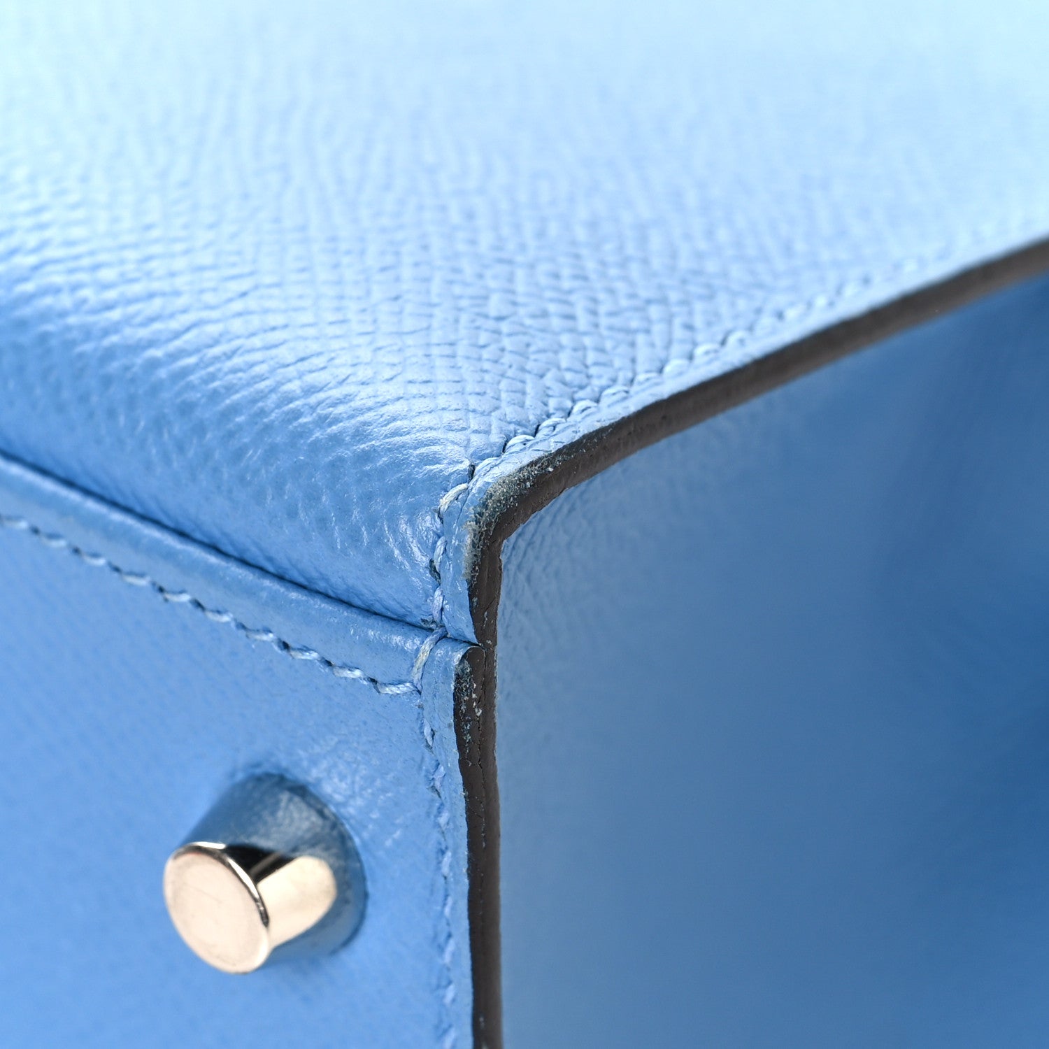 Hermes Epsom Kelly Sellier 28 Bleu Paradise 9 of 13