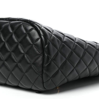 Chanel Calfskin Quilted Small Urban Spirit Backpack Black 9 of 11