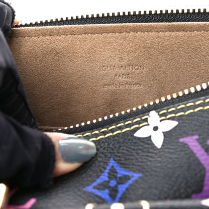 Louis Vuitton Monogram Multicolor Rita Black 6 of 9