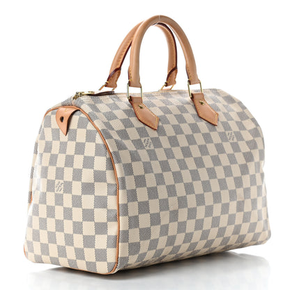 Louis Vuitton Damier Azur Speedy 30 4 of 17