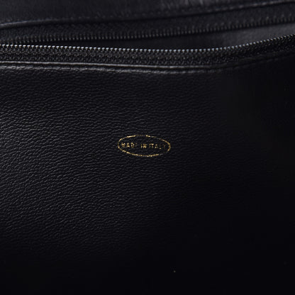 Chanel Lambskin Shopping Tote Black 7 of 12