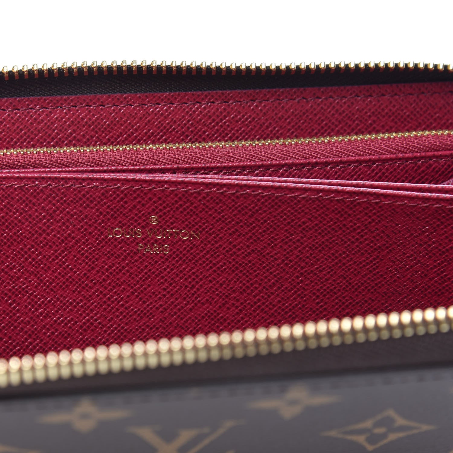Louis Vuitton Monogram Zippy Wallet Fuchsia 6 of 8