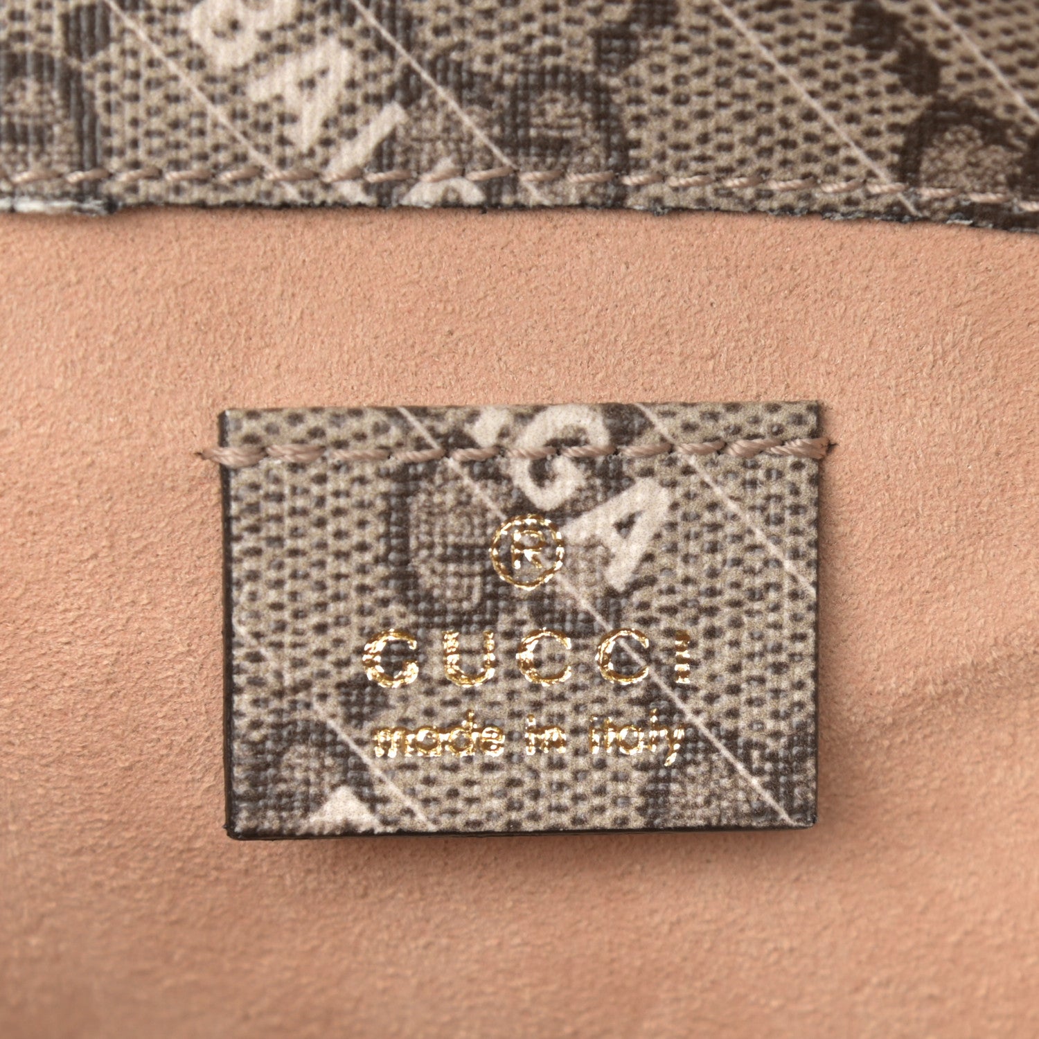 Gucci X BALENCIAGA GG Supreme Monogram Web Logo Print Mini Horsebit 1955 Shoulder Bag Beige Ebony 6 of 11