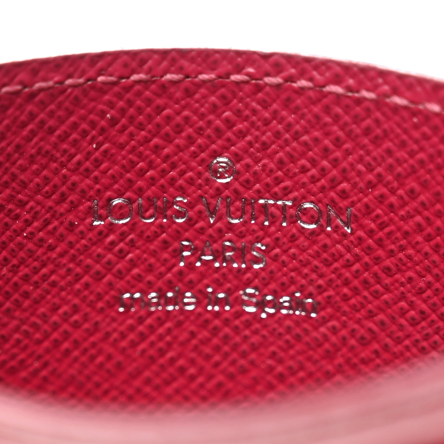 Louis Vuitton Epi Card Holder Fuchsia 6 of 7