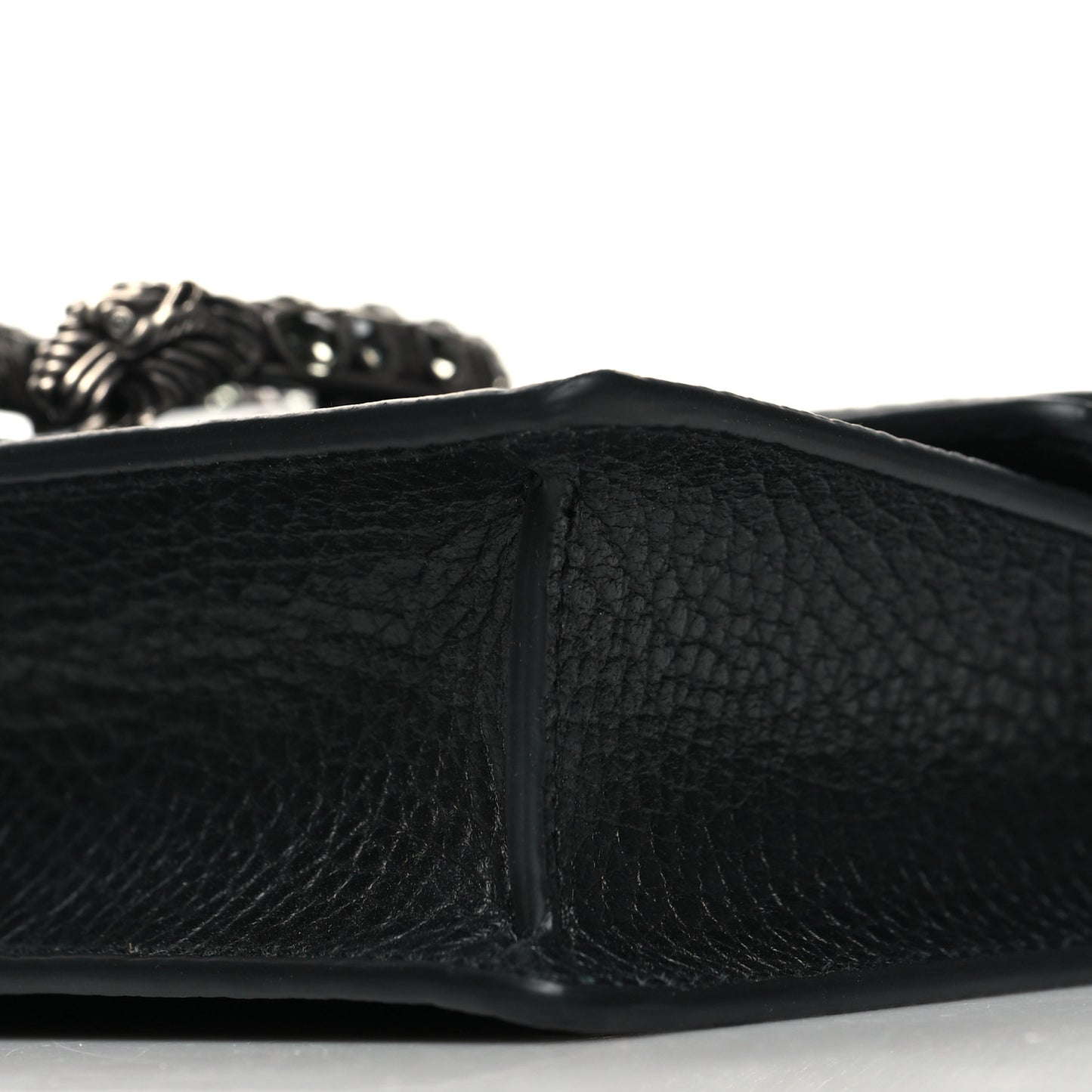 Calfskin Super Mini Dionysus Shoulder Bag Black