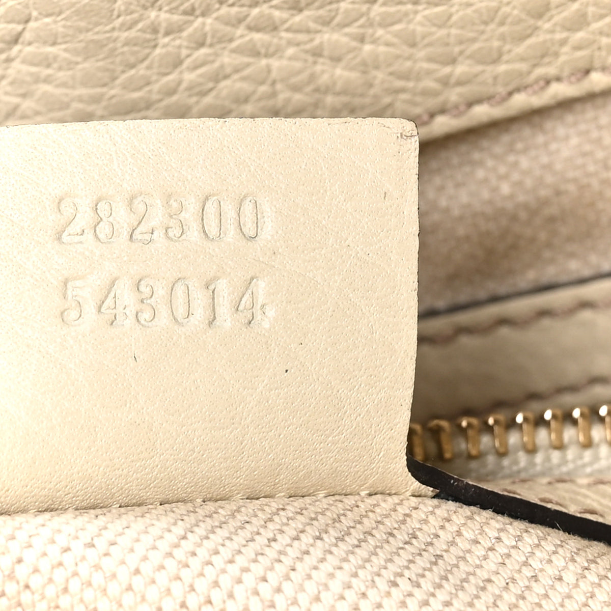 Monogram GG Canvas Small Bella Top Handle Bag Off White