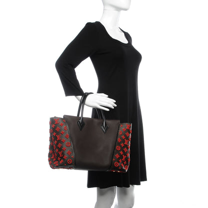 Louis Vuitton Veau Cachemire Tote W PM Chocolate 2 of 7