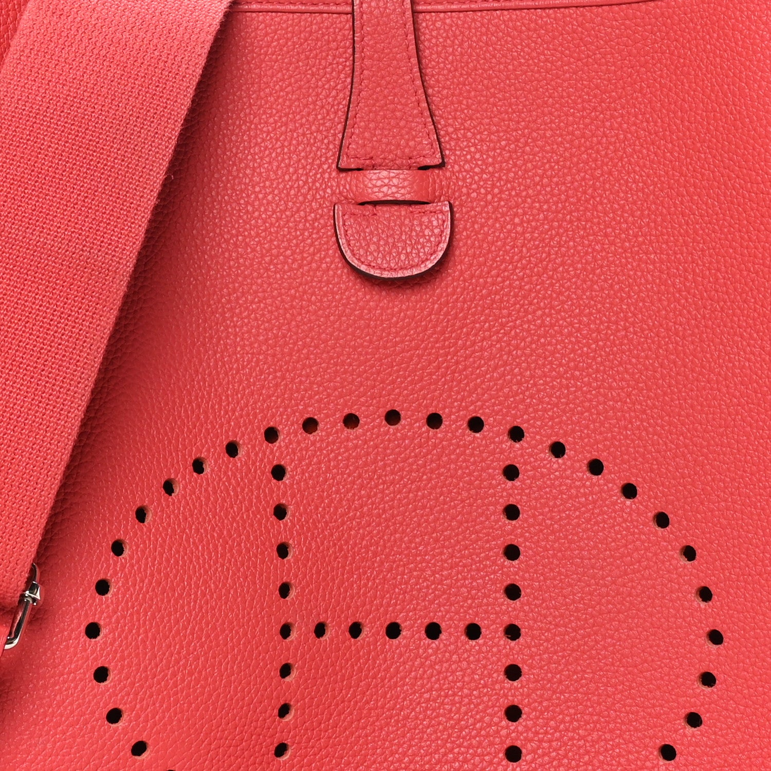 Hermes Taurillon Clemence Evelyne III PM Rose Jaipur 8 of 11