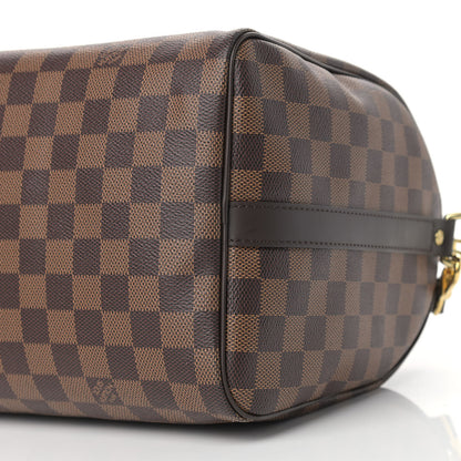 Louis Vuitton Damier Ebene Speedy Bandouliere 30 9 of 10