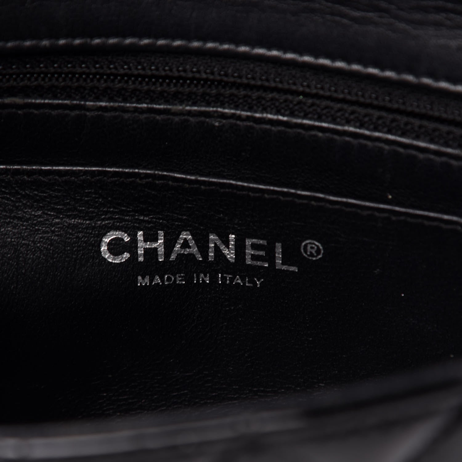 Chanel Patent Calfskin Quilted Mini Rectangular Flap Black 6 of 10