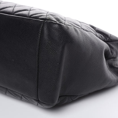 Chanel Caviar Quilted Grand Shopping Tote GST Black 9 of 20